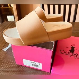 New Corky’s footwear popsicle in sand